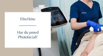 Har du prøvd  Photofacial?